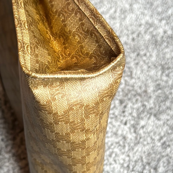 Celine Brown and Tan Toiletry Bag with Monogram Pattern - Picture 8 of 9